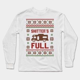 Merry Christmas Vacation Shitters Full T-Shirt Long Sleeve T-Shirt